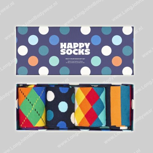 Happy Socks 4-pack Multicolor Sock-0